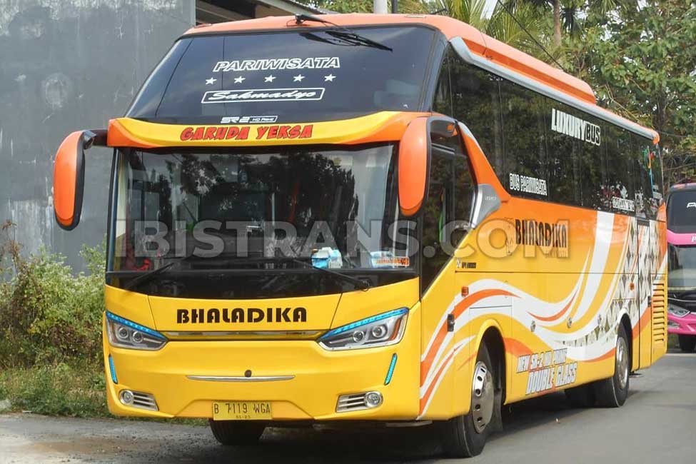 ibistrans.com harga bus pariwisata Bhaladika