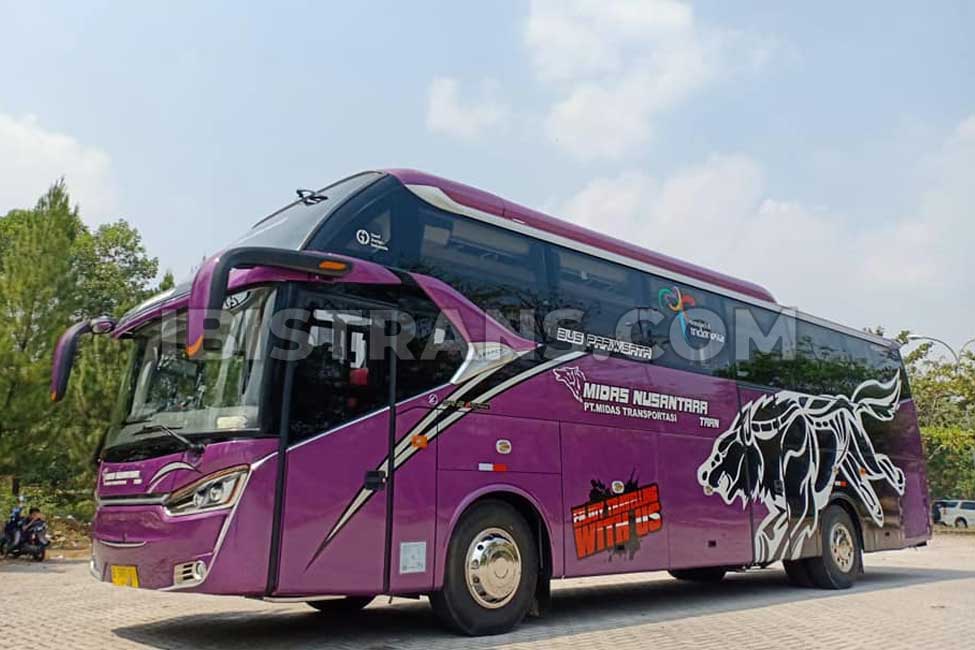 armada big bus 59 seat PO mida Nusantara Terbaru